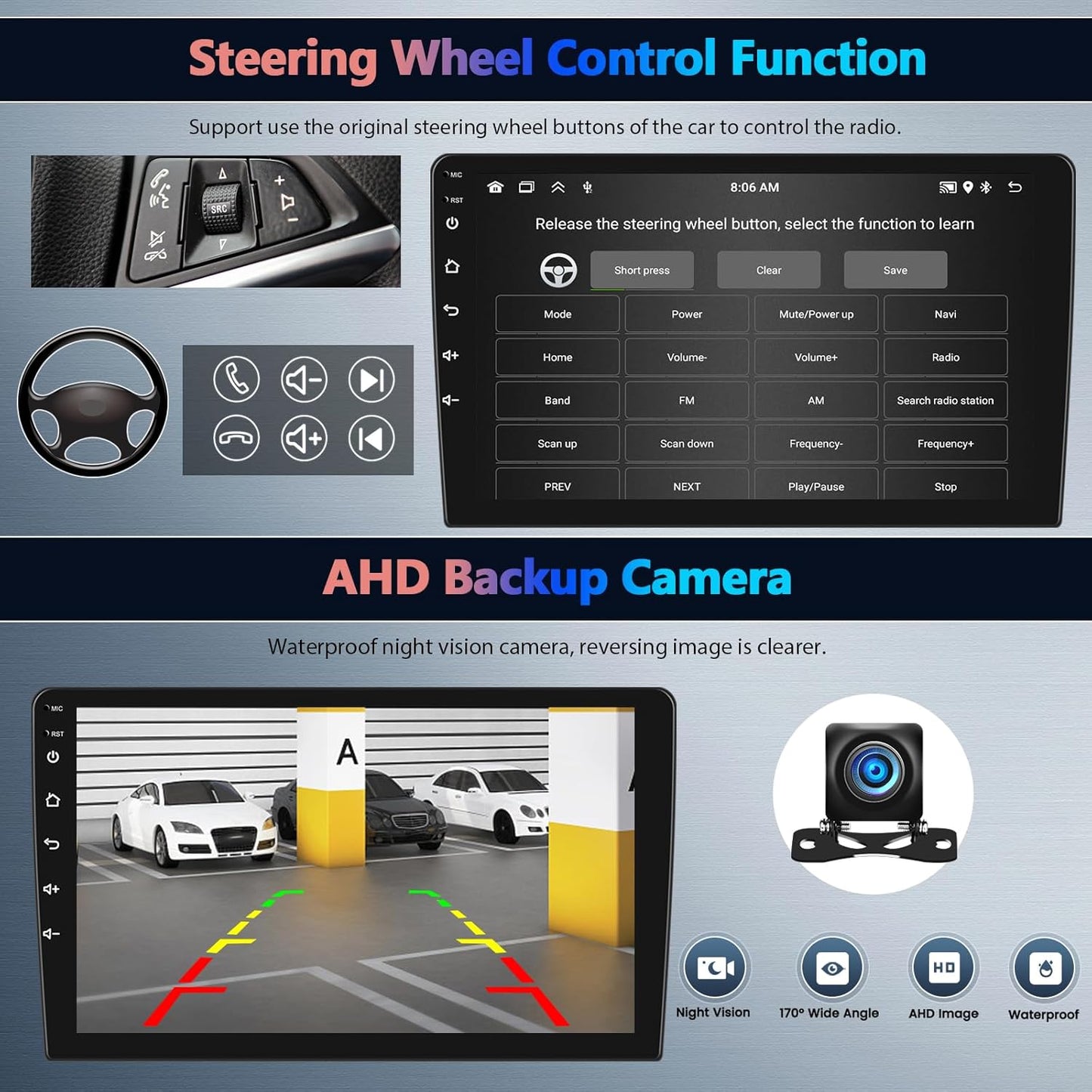 Android Car Stereo for Jeep Grand Cherokee 2014-2020