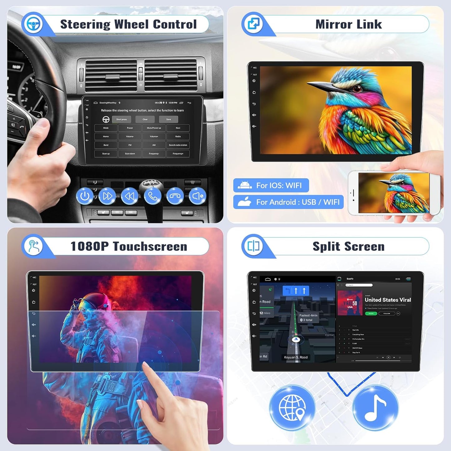 Android Car Stereo for Honda Civic 2013-2017