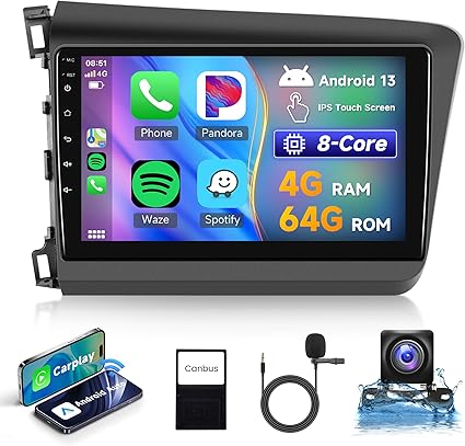 Android Car Stereo Radio for Honda Civic 2012-2015