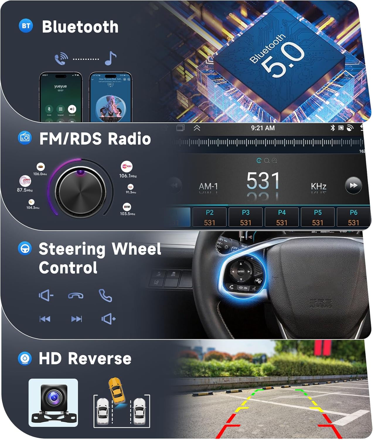 Android Car Radio for Toyota Camry 2006-2011